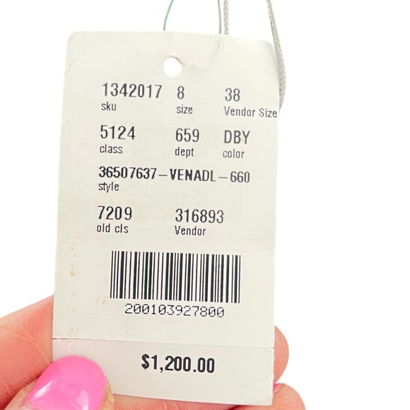 Colorful Patterned Jacket with Sherpa Lining Vena- D - Picture 7 of 8